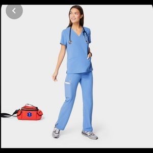 Figs XSP kade ceil blue scrub bottom